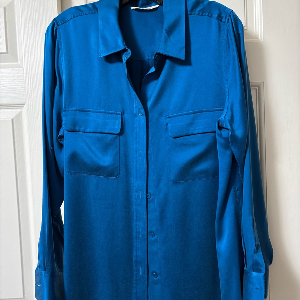 100% Silk Blouse (Tunic length)